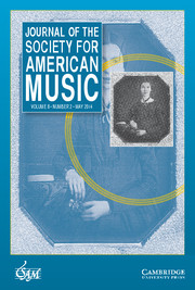 Journal of the Society for American Music Volume 8 - Issue 2 -  Musical Women in Nineteenth-Century America