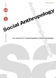Social Anthropology Volume 14 - Issue 1 -