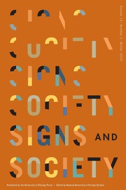 Signs and Society Volume 12 - Issue 1 -  Posthumanist Sociolinguistics