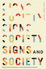 Signs and Society Volume 2 - Issue 2 -