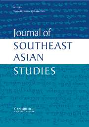 Journal of Southeast Asian Studies Volume 35 - Issue 3 -