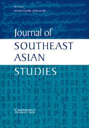 Journal of Southeast Asian Studies Volume 36 - Issue 1 -