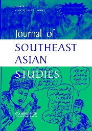Journal of Southeast Asian Studies Volume 38 - Issue 2 -