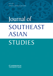 Journal of Southeast Asian Studies Volume 41 - Issue 2 -