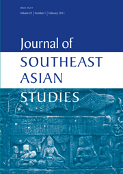 Journal of Southeast Asian Studies Volume 42 - Issue 1 -