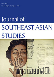 Journal of Southeast Asian Studies Volume 47 - Issue 2 -