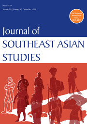 Journal of Southeast Asian Studies Volume 50 - Issue 4 -
