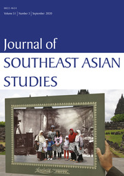 Journal of Southeast Asian Studies Volume 51 - Issue 3 -