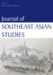 Journal of Southeast Asian Studies Volume 52 - Issue 1 -