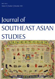 Journal of Southeast Asian Studies Volume 52 - Issue 4 -