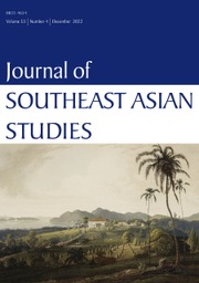 Journal of Southeast Asian Studies Volume 53 - Issue 4 -