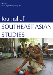 Journal of Southeast Asian Studies Volume 54 - Issue 1 -