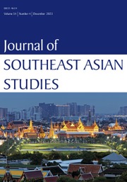 Journal of Southeast Asian Studies Volume 54 - Issue 4 -