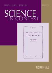 Science in Context Volume 17 - Issue 3 -