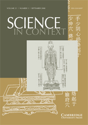 Science in Context Volume 21 - Issue 3 -