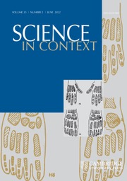 Science in Context Volume 35 - Issue 2 -