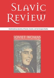 Slavic Review Volume 78 - Issue 3 -