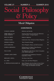 Social Philosophy and Policy Volume 27 - Issue 2 -