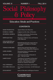 Social Philosophy and Policy Volume 31 - Issue 1 -