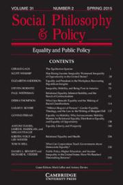 Social Philosophy and Policy Volume 31 - Issue 2 -