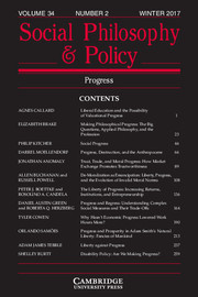 Social Philosophy and Policy Volume 34 - Issue 2 -