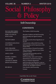 Social Philosophy and Policy Volume 36 - Issue 2 -