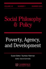 Social Philosophy and Policy Volume 40 - Issue 1 -