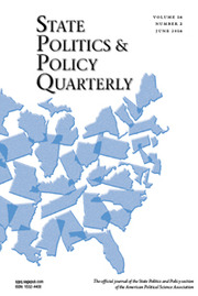 State Politics & Policy Quarterly Volume 16 - Issue 2 -