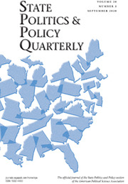 State Politics & Policy Quarterly Volume 20 - Issue 3 -