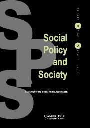 Social Policy and Society Volume 4 - Issue 2 -