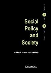 Social Policy and Society Volume 4 - Issue 3 -