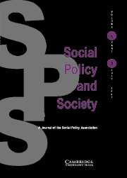 Social Policy and Society Volume 6 - Issue 3 -