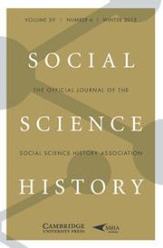Social Science History Volume 39 - Issue 4 -