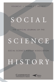 Social Science History Volume 41 - Issue 3 -