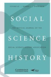 Social Science History Volume 42 - Issue 1 -