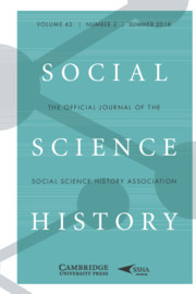 Social Science History Volume 42 - Issue 2 -