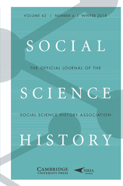Social Science History Volume 42 - Issue 4 -
