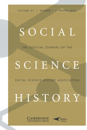 Social Science History Volume 43 - Issue 1 -
