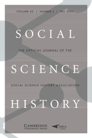 Social Science History Volume 45 - Issue 3 -