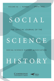 Social Science History Volume 46 - Issue 1 -