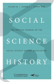 Social Science History Volume 46 - Issue 2 -