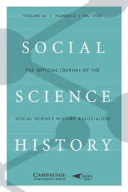 Social Science History Volume 46 - Issue 3 -