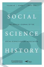 Social Science History Volume 48 - Issue 1 -