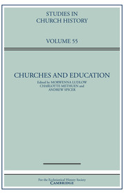 Studies in Church History Volume 55 - Issue  -