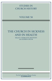 Studies in Church History Volume 58 - Issue  -