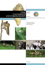 The Canadian Entomologist Volume 144 - Issue 4 -