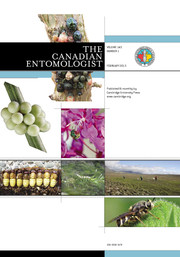 The Canadian Entomologist Volume 145 - Issue 1 -