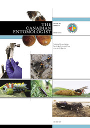 The Canadian Entomologist Volume 147 - Issue 4 -
