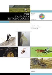 The Canadian Entomologist Volume 149 - Issue 1 -