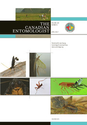 The Canadian Entomologist Volume 149 - Issue 2 -